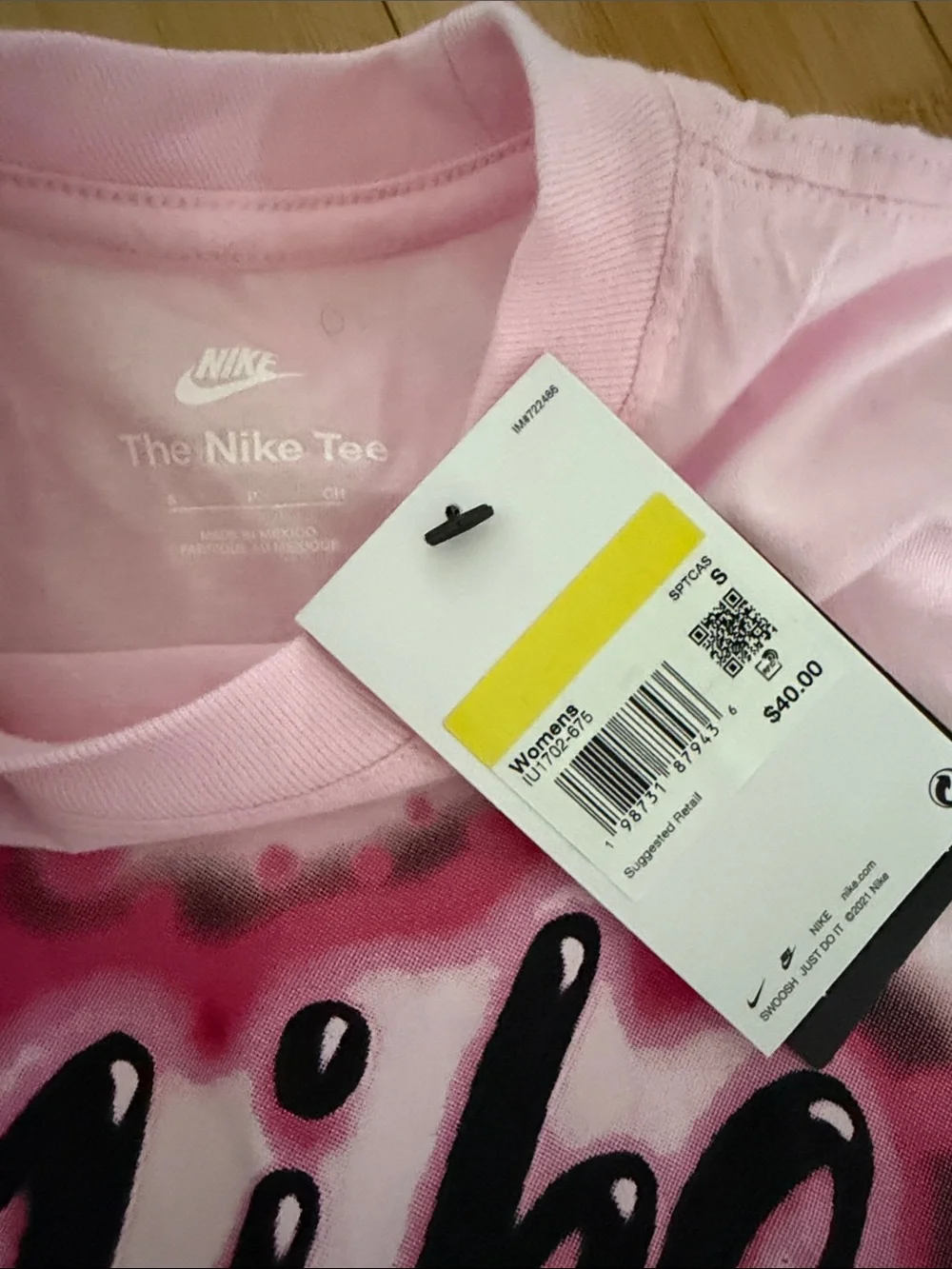 Nike light pink